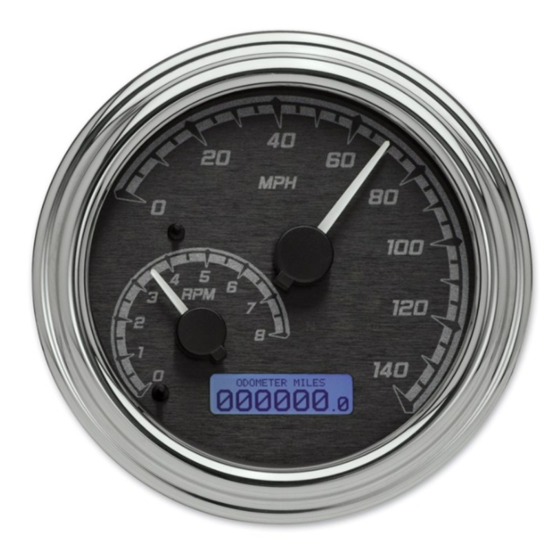 DAKOTA DIGITAL MXV Series Analog Gauge System – Black/Gray/Chrome MVX Series Analog Gauge System  2002KGC Model