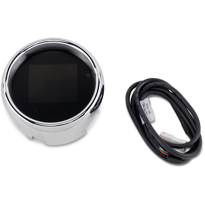 DAKOTA DIGITAL Tank Speedometer – Chrome Bezel – 3-3/8 MLX Series  Gauge
