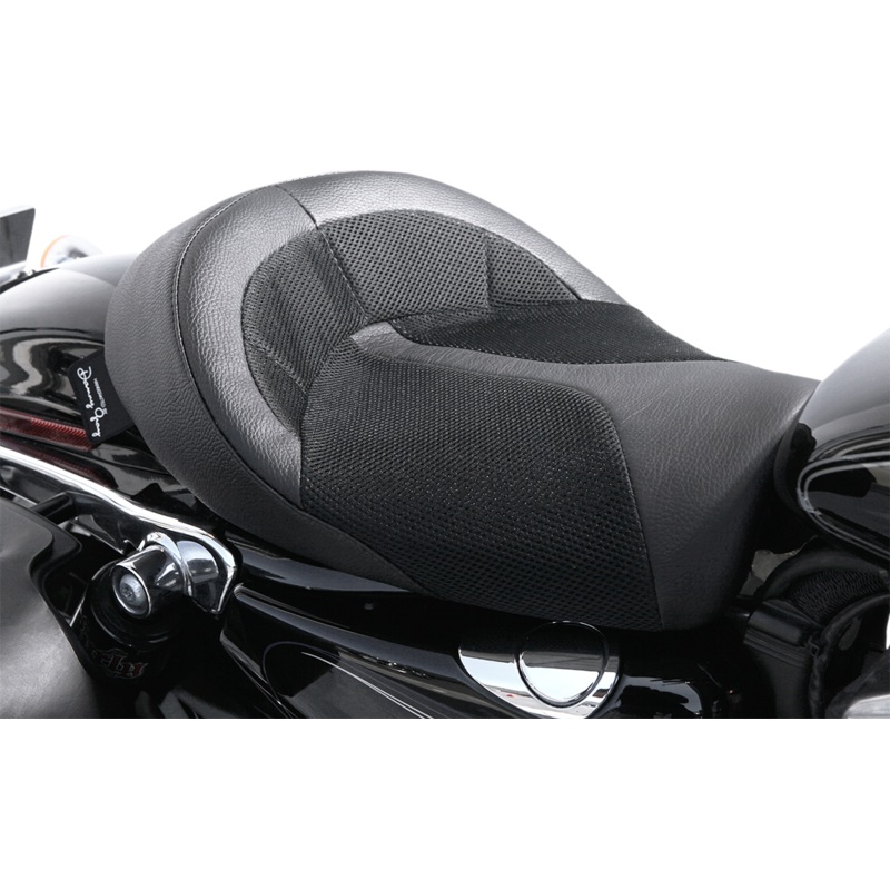 DANNY GRAY BigIST Seat – Air – Leather – XL ’04-’19 BigIST Solo Seat  BigIST Air