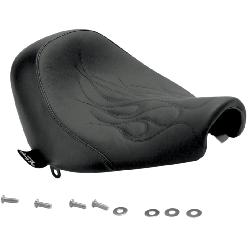 DANNY GRAY Weekday Solo Seat – Flame – FXCW/C Weekday Solo Seat  Flame Stitched