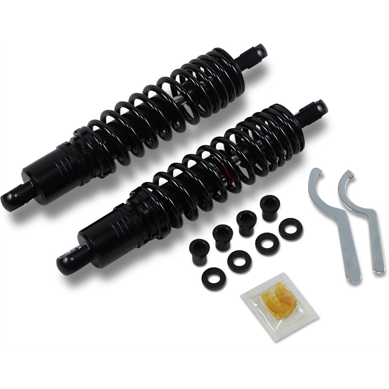 DRAG SHOCKS Premium Ride-Height Adjustable Shocks – Black – Standard – 12.5 Premium Ride-Height Adjustable Shocks  12.00