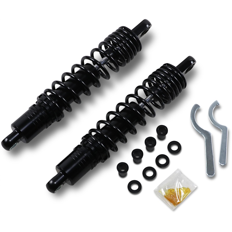 DRAG SHOCKS Premium Ride-Height Adjustable Shocks – Black – Standard – 13.5 Premium Ride-Height Adjustable Shocks  13.00