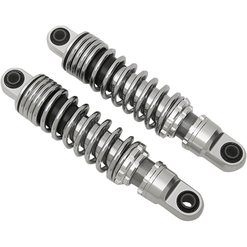 DRAG SHOCKS Premium Ride-Height Adjustable Shocks – Chrome – Standard – 11 Premium Ride-Height Adjustable Shocks  11.00