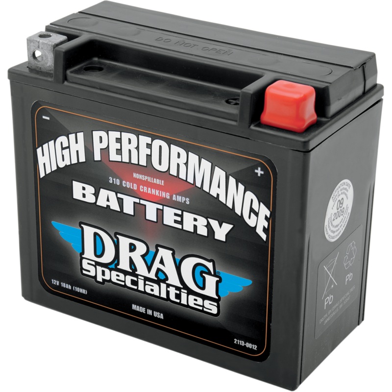DRAG SPECIALTIES BATTERIES High Performance Battery – YTX20HL High Performance Battery