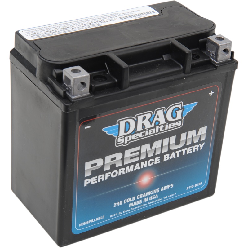 DRAG SPECIALTIES BATTERIES Premium Performance Battery – GYZ16HL Premium Performance Battery