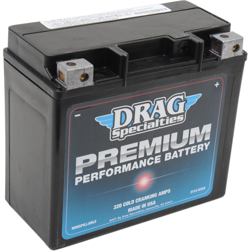 DRAG SPECIALTIES BATTERIES Premium Performance Battery – GYZ20HL Premium Performance Battery