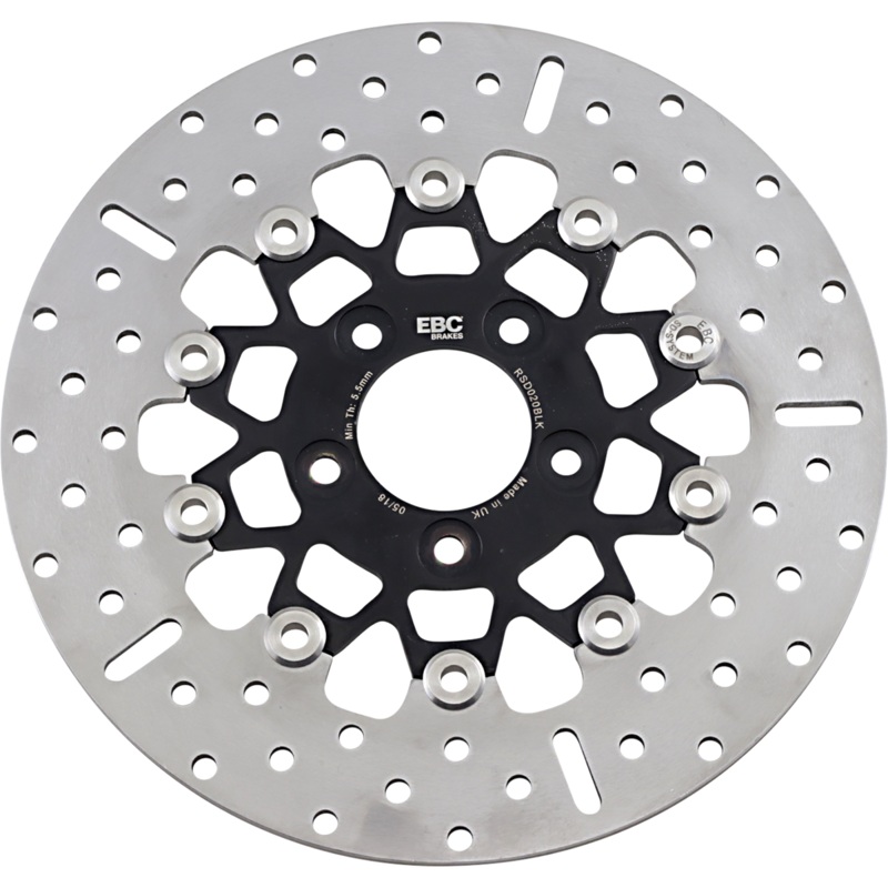 EBC Brake Rotor – 11-1/2 – RSD020BLK Custom Stainless Steel Rear Brake Rotor
