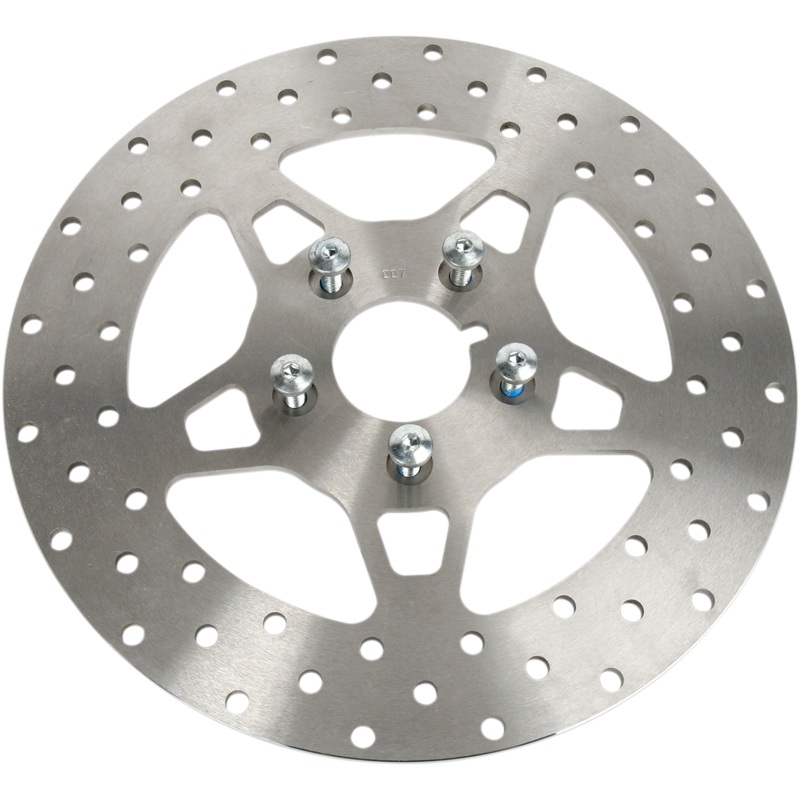 EBC Brake Rotor – Polished Carrier – FSD007 FSD Series Stainless Steel Front Brake Rotor for Big Twins