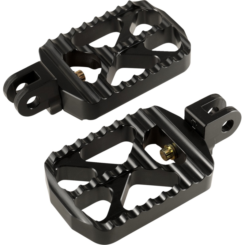 JOKER MACHINE Bear Claw Footpegs – Black – Part Number 08-646-4B for Triumph Motorcycles