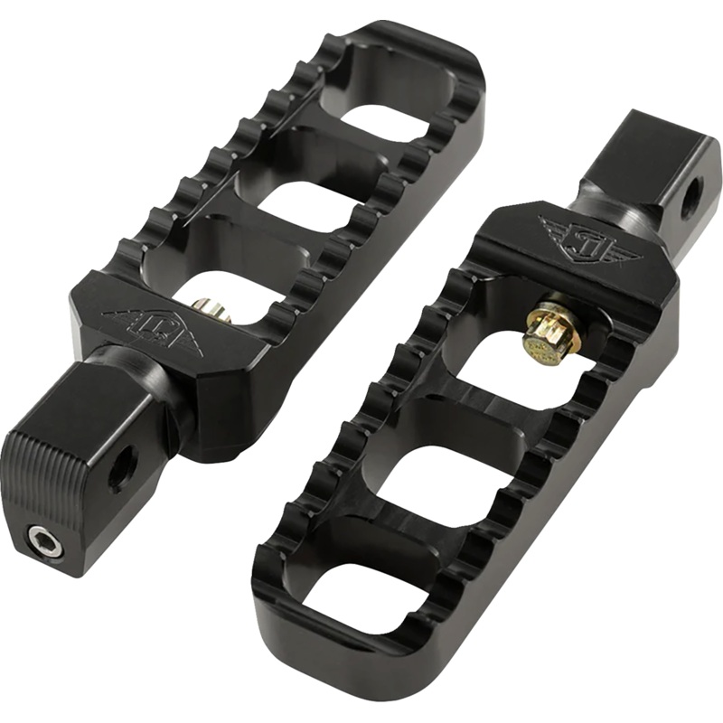 JOKER MACHINE Serrated Footpegs – Black – Narrow 08-61-8B