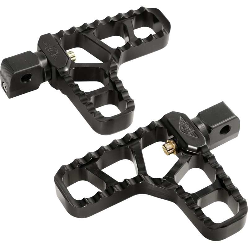 JOKER MACHINE Serrated Heel Pegs – Black – Part Number 08-62-8B
