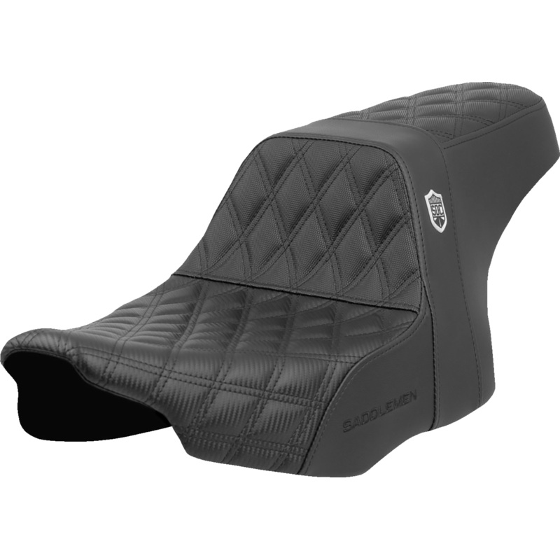 SADDLEMEN Pro Series SDC Performance Seat – Lattice Stitch – Gripper – FLH/FLT ’23-’24 SC82307D0
