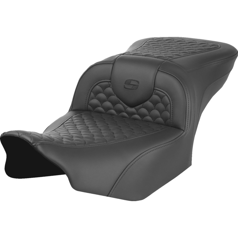 SADDLEMEN Roadsofa* Seat – Scallop Stitch – w/o Backrest – FLTR/FLHX ’23-’24 823-07-20800