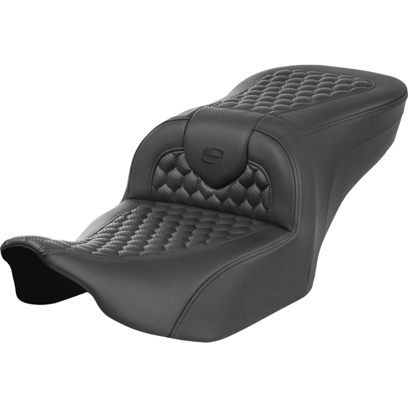 SADDLEMEN Roadsofa* Seat – without Backrest – Honeycomb – FLTR/FLHX ’23-’24 823-07-18900