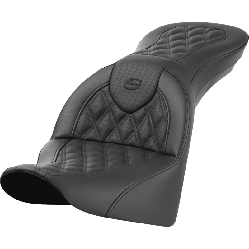 SADDLEMEN Roadsofa* Seat – without Backrest – Lattice Stitch 818-33-182