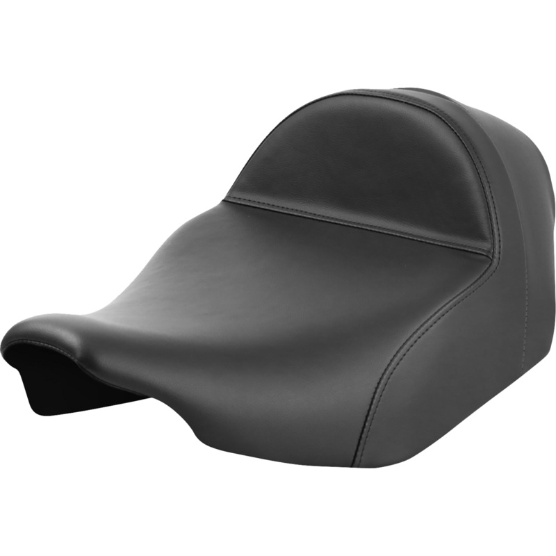SADDLEMEN Solo Seat – Plain – Extended Reach – FLT/FLH ’23-’24 823-07E-0040