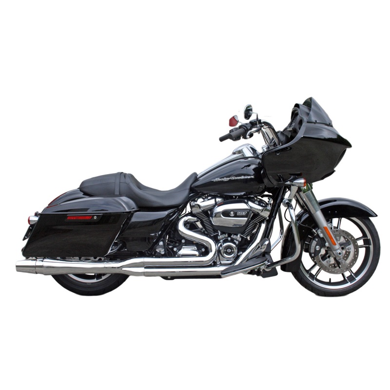 THUNDERHEADER 2024 X-SERIES FLH TOURING 2-IN-1 W/HEAT SHIELDS  Chrome