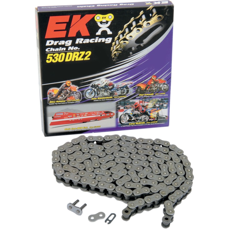 EK 530 Series – DRZ2 – Series Chain – Chrome – 160 Links 530 Series – DR2/DRZ2 – Series Chain