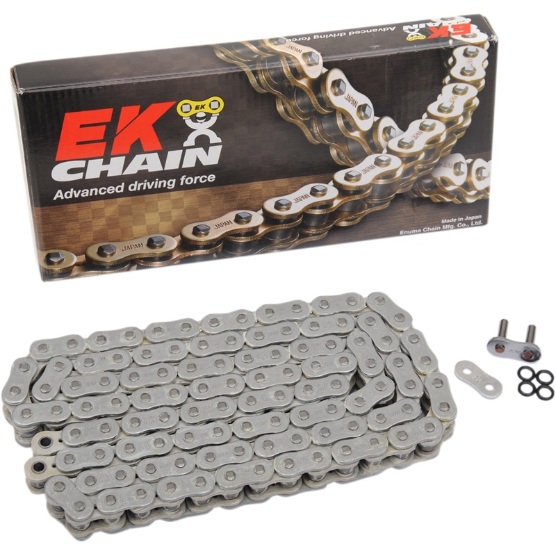 EK 530 ZVX3 – Sportbike Chain- 120 Links – Chrome ZVX3 Sealed Extreme Sportbike Series Chain