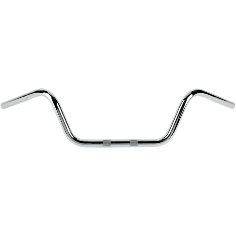 FLANDERS Chrome Knurled #2 Handlebar w/ Dimpling 1 Handlebar  Classic Bend #2