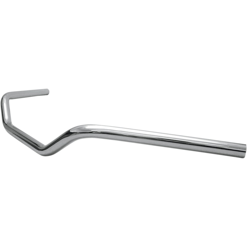 FLANDERS Chrome Knurled Beach Bar Handlebar w/ Dimpling 1 Handlebar  Beach Bar