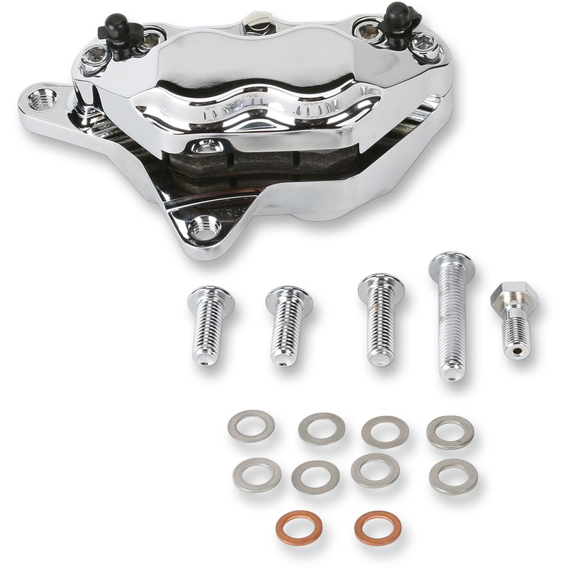 HAWG HALTERS 4-Piston Front Caliper – FLSTS 4-Piston Brake Caliper