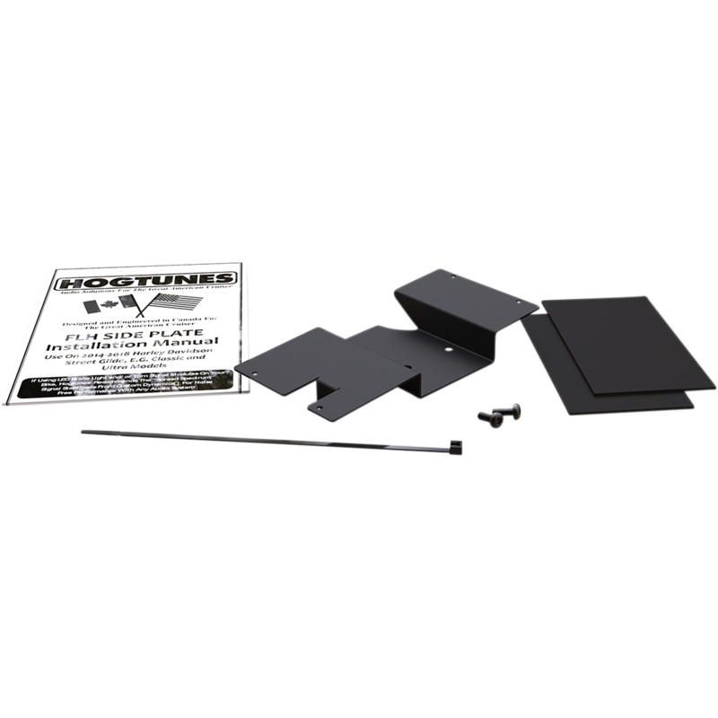 HOGTUNES Amplifier Side Mounting Plate Amplifier Mounting Plate