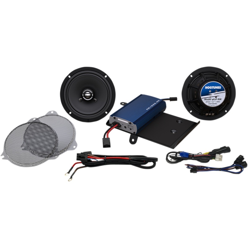 HOGTUNES Front Speaker Kit – 225-Watt Amp 225-Watt Amp/ 6-1/2 Front Speaker Kit