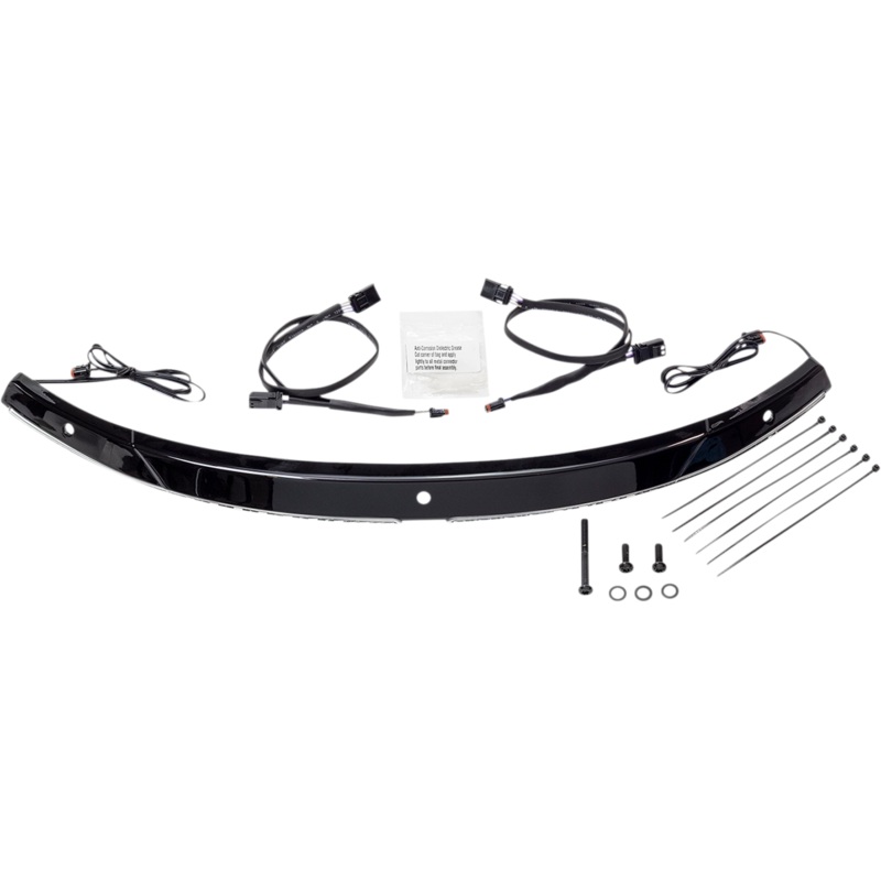 CIRO Windshield Trim – Black – FL 14+ Steel Windshield Trim  LED Accent Lights