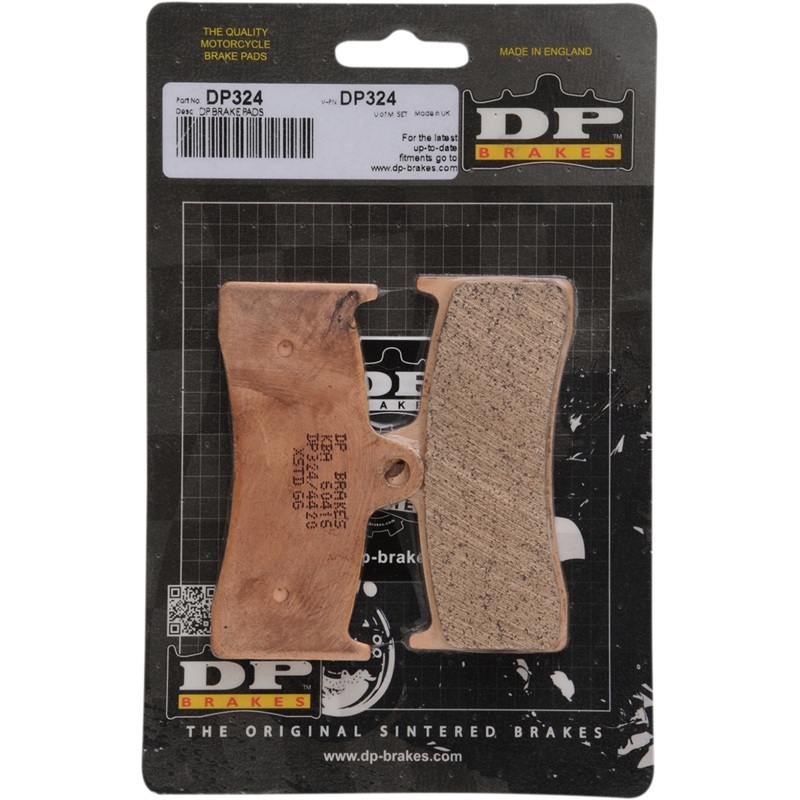 DP BRAKES Sintered Brake Pads – DP324 Sintered Metal Harley/Buell Brake Pads