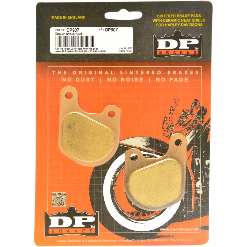DP BRAKES Sintered Brake Pads – DP907 Sintered Metal Harley/Buell Brake Pads