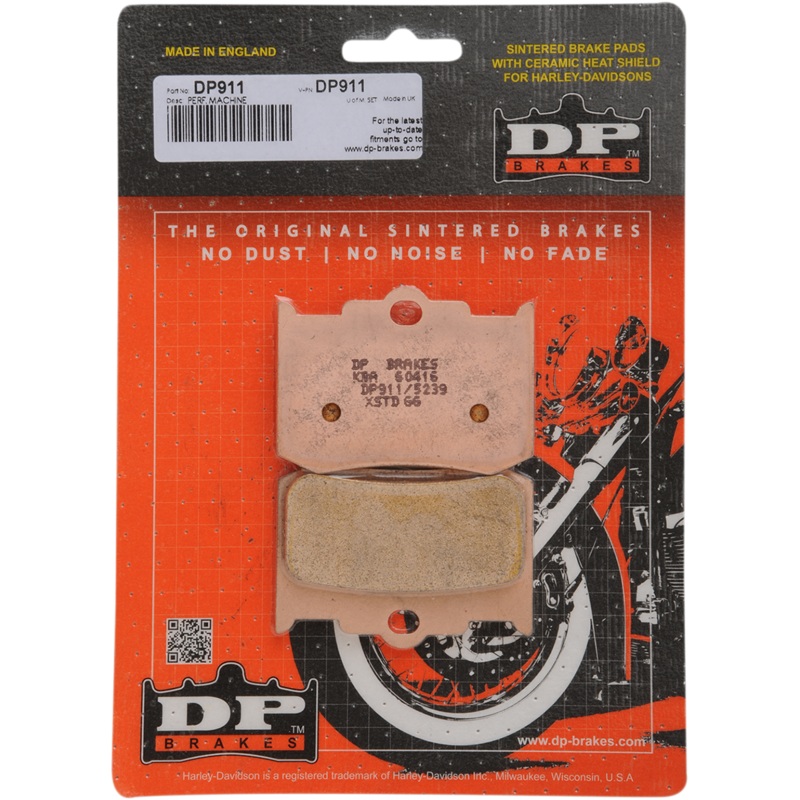 DP BRAKES Sintered Brake Pads – DP911 Sintered Metal Caliper Brake Pads