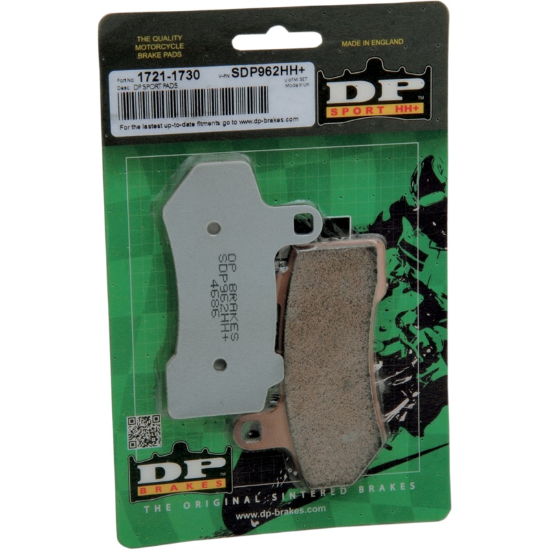 DP BRAKES Sintered Metal Brake Pads – Harley-Davidson – SDP962HH Sintered Metal Harley/Buell Brake Pads