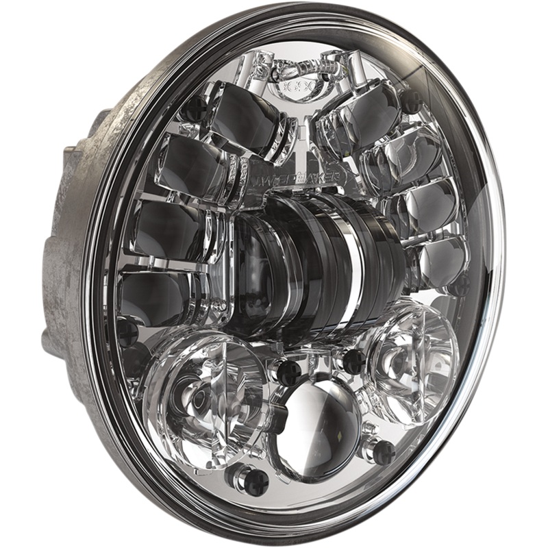 J.W. SPEAKER Adaptive 2 LED Headlight – 5-3/4 – Chrome Adaptive 2 LED Headlight