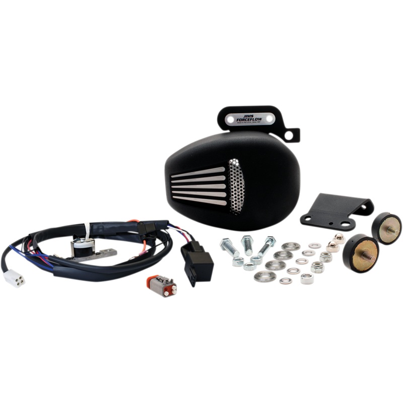 JIMS Forceflow Head Cooler – Black – M-Eight Forceflow Cylinder Head Coolers