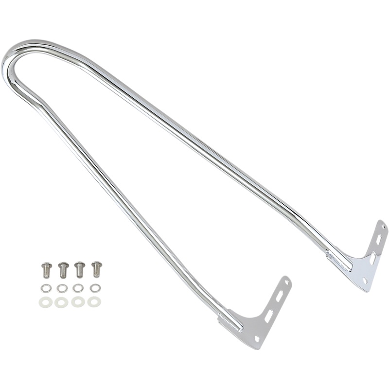 MOTHERWELL One-Piece Sissy Bar – Chrome One-Piece Sissy Bar