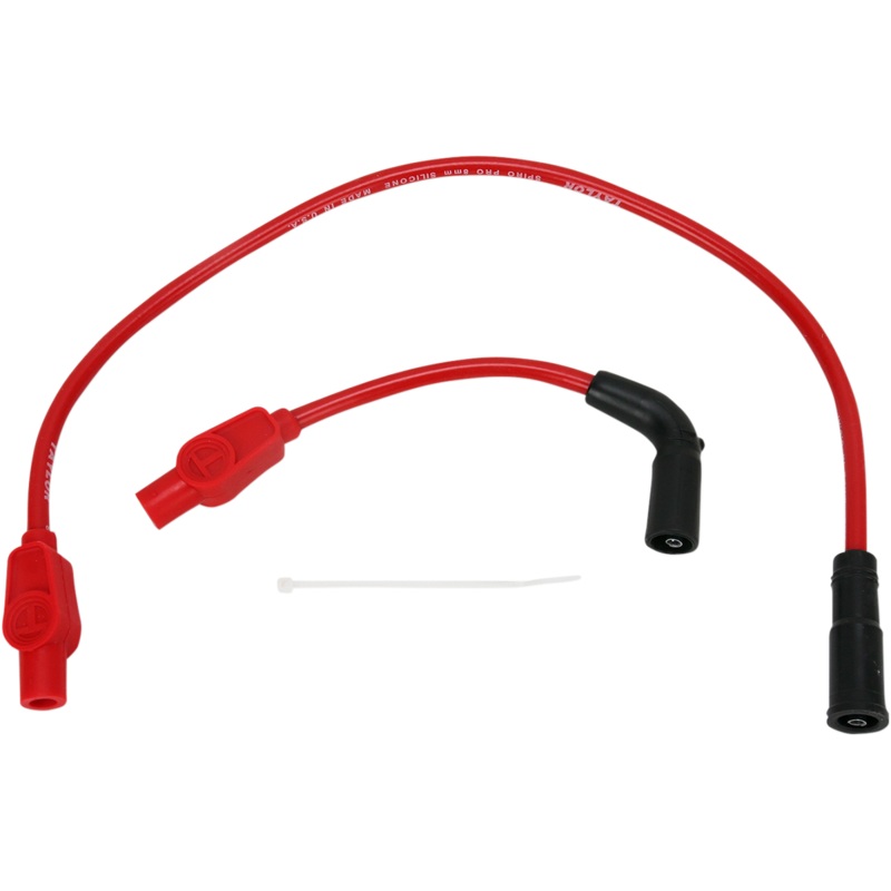 SUMAX Spark Plug Wires – Red – FLT 8mm Custom-Fit Spark Plug Wire Kit