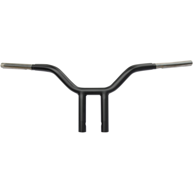 WILD 1 Black 10 Street Fighter Handlebar 1-1/4 Chubby Handlebar  T-Bar/Street Fighter