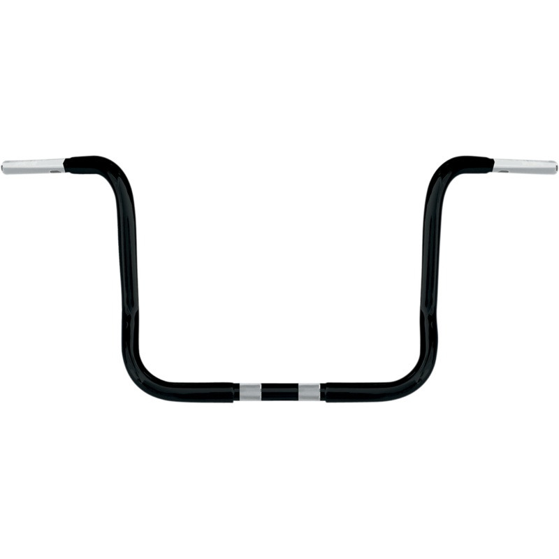 WILD 1 Black 12-1/2 FLHT Ape Hanger Handlebar 1-1/4 Chubby Handlebar  Ape Hanger/Bagger
