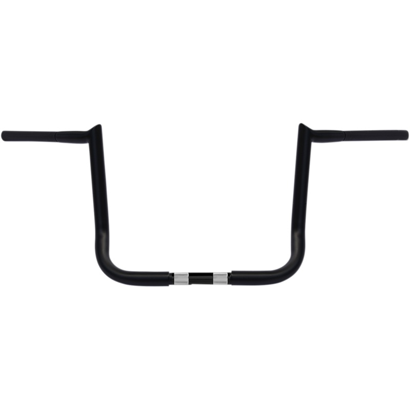 WILD 1 Black Hooked 14 Bagger Handlebar 1-1/4 Chubby Bagger Handlebar