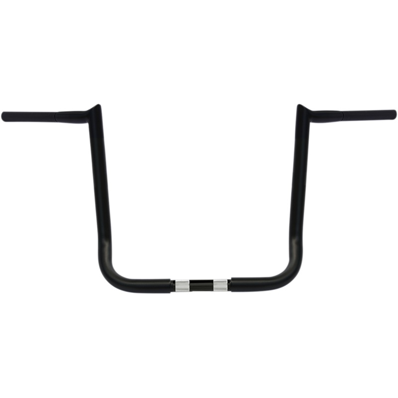 WILD 1 Black Hooked 16 Bagger Handlebar 1-1/4 Chubby Bagger Handlebar