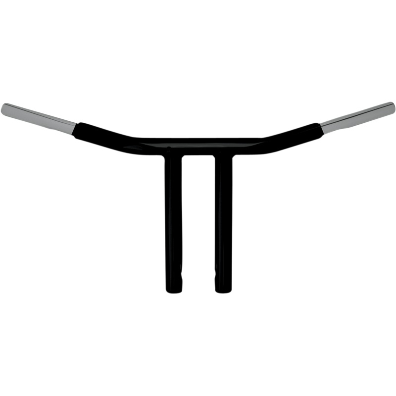 WILD 1 Black Psycho Handlebar w/ 10 Rise for TBW 1-1/4 Chubby Drag Handlebar