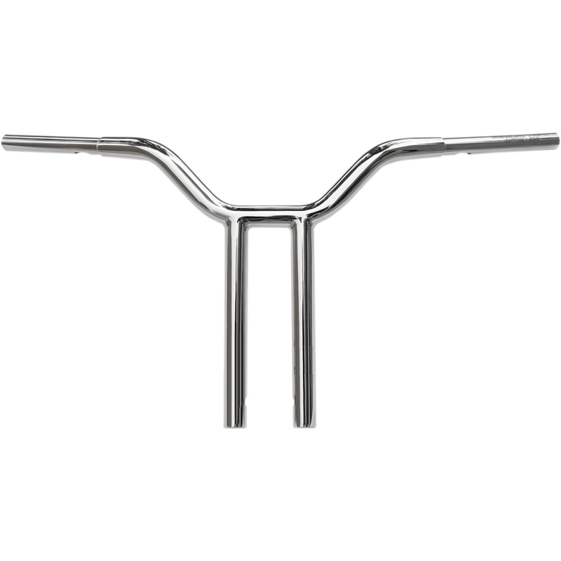 WILD 1 Chrome 16 Street Fighter Handlebar 1-1/4 Chubby Handlebar  T-Bar/Street Fighter