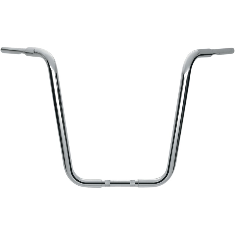 WILD 1 Chrome 18 Psycho Handlebar for TBW 1-1/4 Chubby Handlebar  Ape Hanger/Psycho Chubby