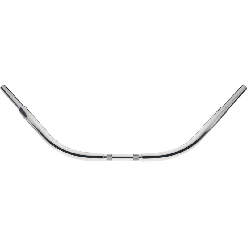 WILD 1 Chrome Beach Handlebar for TBW 1-1/4 Chubby Handlebar  Beach Bar