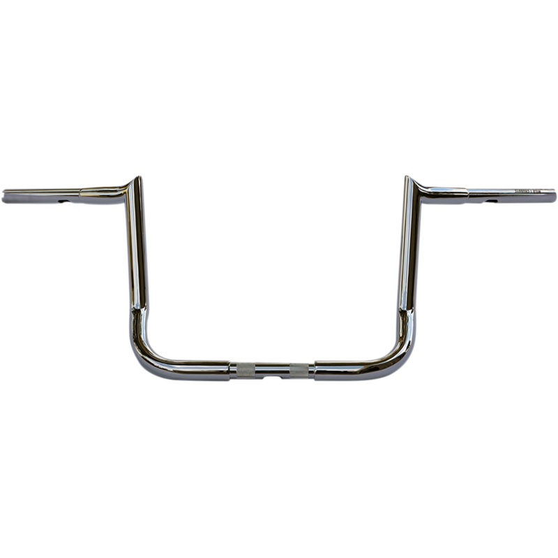 WILD 1 Chrome Hooked 12 Bagger Handlebar 1-1/4 Chubby Bagger Handlebar