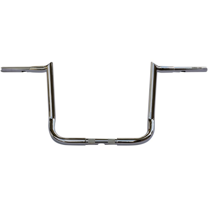 WILD 1 Chrome Hooked 14 Bagger Handlebar 1-1/4 Chubby Bagger Handlebar