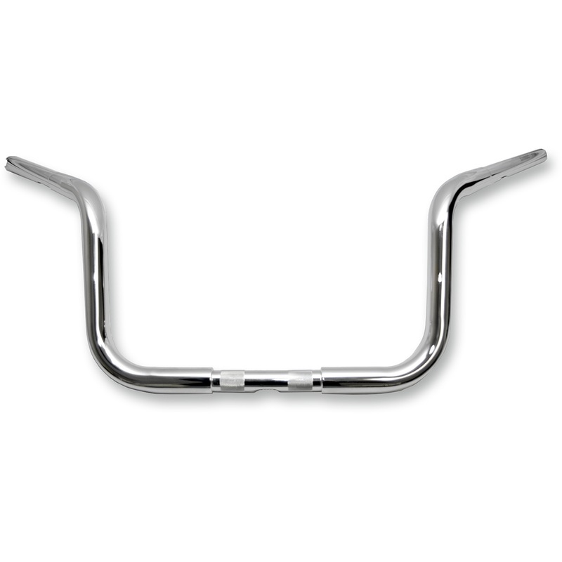 WILD 1 Chrome Low Bagger Handlebar 1-1/4 Chubby Bagger Handlebar