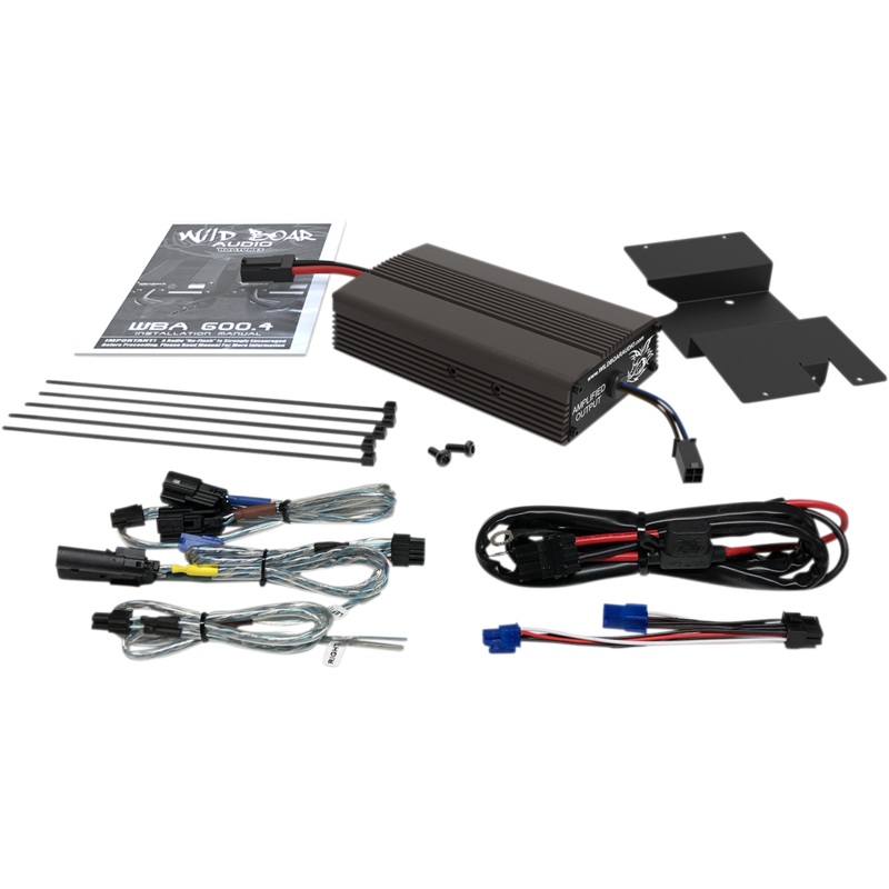 WILD BOAR AUDIO 300-Watt Amp – 14-20 FLHT 300 Watt Amplifier System