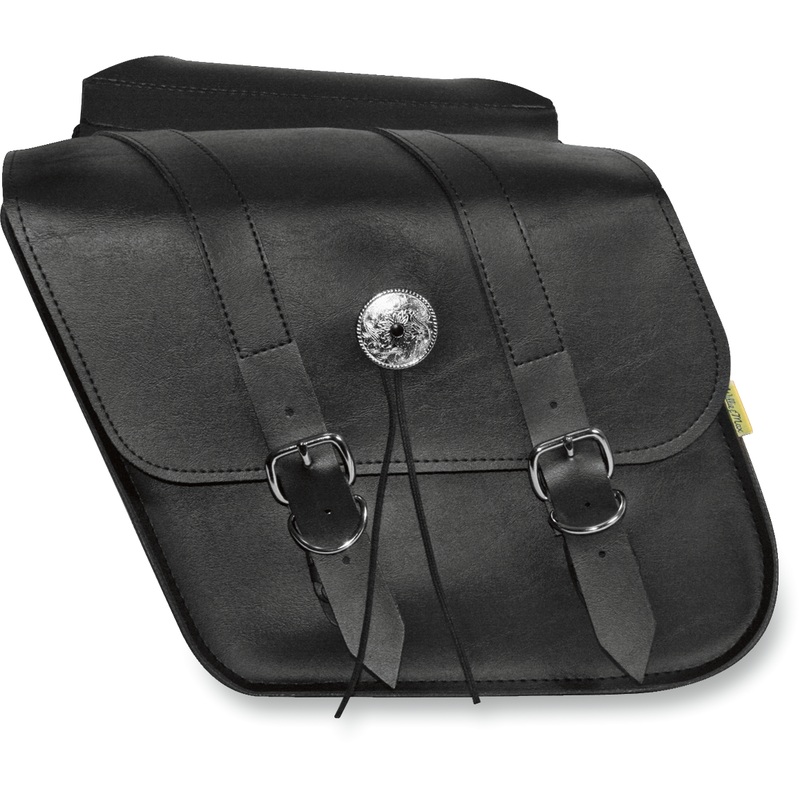 WILLIE & MAX LUGGAGE Slant Compact Saddlebag Slant Saddlebags